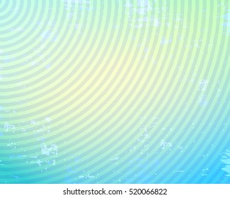 Blue abstract background with stripes and spots. Vector illustration