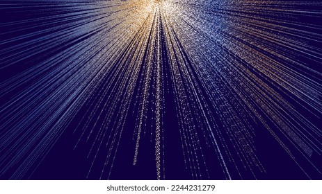 fondo abstracto azul, línea de efecto de luz solar fondo de pared de neón 