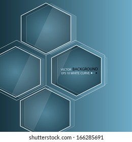 Blue abstract background in techno style. 