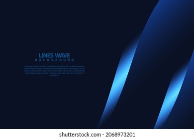 Fondo abstracto azul. Negocio de concepto corporativo azul tecnológico. Diseño para sus ideas, folleto, banner, presentación, afiches. Ilustración vectorial Eps10.