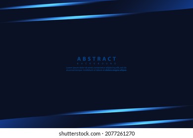 Blue abstract background. Technology blue corporate concept business. Design for your ideas, brochure, banner, presentation, Posters. Eps10 vector illustration.