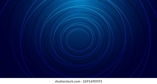 Fondo abstracto azul, Plantilla futurista de alta tecnología de la tecnología. Ilustración vectorial

