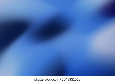 Modelo de plano de fundo abstrato azul com listras diagonais borradas de cores azuis. Ilustração abstrata do gradiente de movimento azul desfocado. Movimentos de cor monocromáticos do azul. Ilustração de vetor.