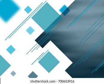 Blue abstract background with transparency effect.