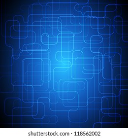 Blue Abstract Background Vector