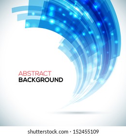 Blue Abstract Background Vector