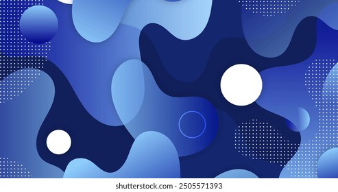 Blue abstract background vector design in eps 10