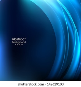 blue abstract background Vector. EPS 10