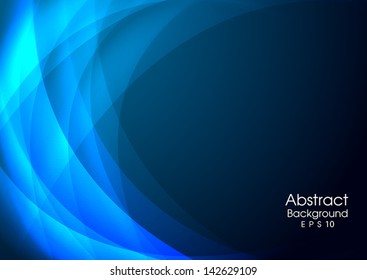 blue abstract background Vector. EPS 10