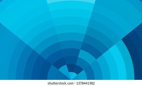 Blue Abstract Background Vector Graphic