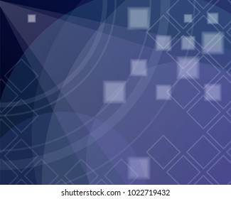Blue abstract background vector illustration. Wallpaper with the concept of the night sky. Evening pattern.