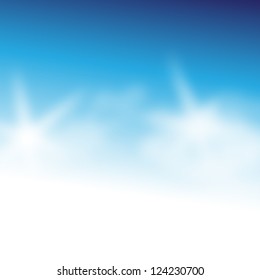 Blue Abstract Background - Vector illustration. Editable Background - Website Pattern