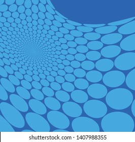 Blue abstract background vector illustration