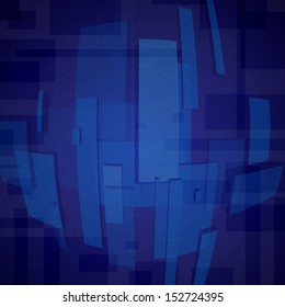 Blue Abstract Background. Vector illustration. Eps 10.
