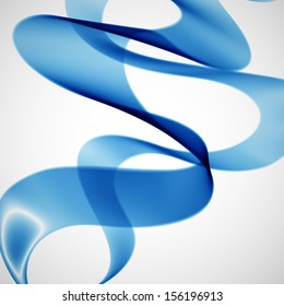 Blue Abstract Background. Vector Illustration. Eps 10.