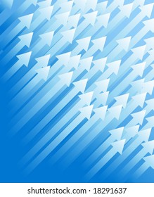 blauer abstrakter Hintergrund - Vektorgrafik