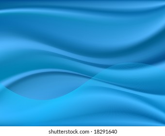 blue abstract background - vector illustration