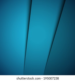 Blue abstract background, vector illustration
