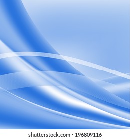 Blue abstract background, vector illustration