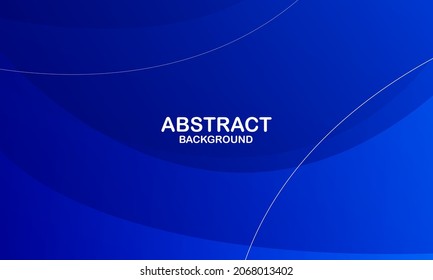 Blue abstract background. Vector illustration