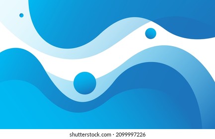 Blue abstract background. Vector illustration