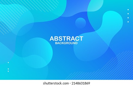 Blue abstract background. Vector illustration