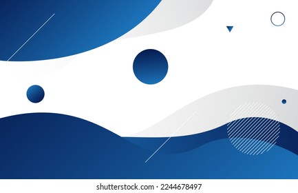 Blue abstract background. Vector illustration
