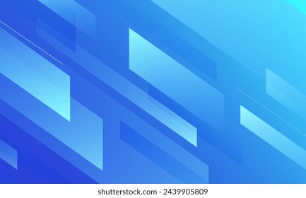 Blue abstract background. Vector illustration