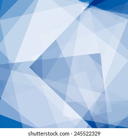 blue abstract background, vector illustration