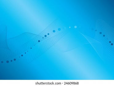 blue abstract background, vector illustration