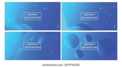 Fondo abstracto azul. Ilustración vectorial, eps10