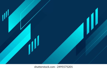 Blue abstract background. Vector illustration