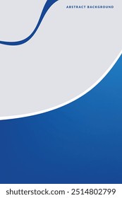 Blue abstract background. Vector illustration.