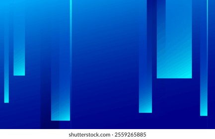 Blue abstract background. Vector illustration