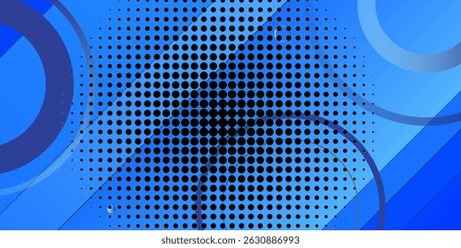 Blue abstract background. Vector illustration