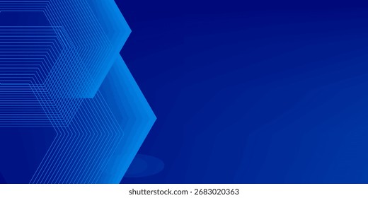 Fundo abstrato azul. Ilustração vetorial