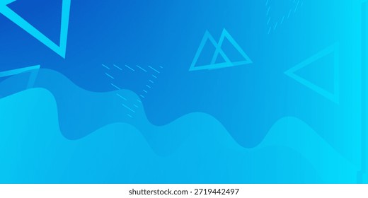 Fondo abstracto azul. Ilustración vectorial