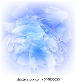 Blue Abstract background. Vector illustration