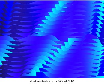 Blue abstract background. Vector illustration.