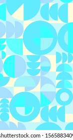 Blue Abstract Background Vector for smart phone wallpapers