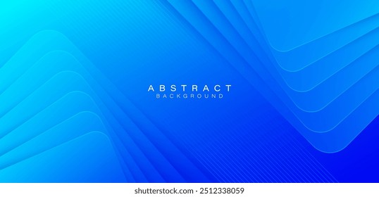 Blue abstract background. Vibrant geometric shapes. Creative design. Modern graphic elements. Futuristic technology concept. Suit for banner, business, brochure, cover, poster, website, flyer
