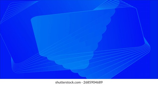 Blue abstract background. Vibrant geometric shapes. Creative design. Modern graphic elements. Futuristic technology concept. Suit for banner, business, brochure, cover, poster, website, flyer