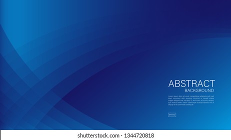 Blue abstract background, wave, Geometric vector, graphic, Minimal Texture, cover design, flyer template, banner, web page, book cover, advertisement, printing template, decoration wallpaper.