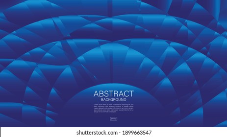 Fondo abstracto azul, onda, vector geométrico, gráfico, textura mínima, diseño de portada, plantilla de volante, banner, página web, portada de libro, anuncio, plantilla de impresión, fondo de decoración.