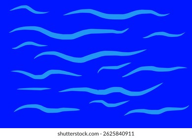 blue abstract background with waves