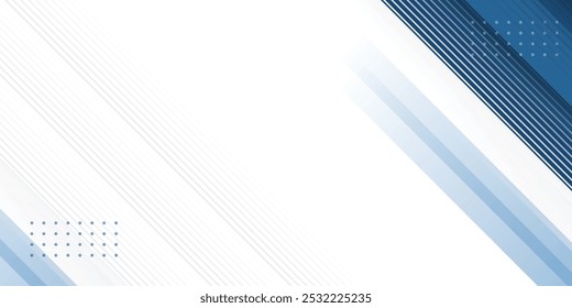 Blue abstract background with white color. Abstract blue background with square shapes. Modern Simple Blue Grey Abstract Background Presentation Design