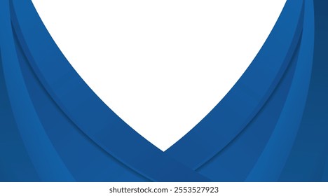 Blue abstract background with white color. Abstract blue background with waves. Presentation Design for Corporate Business and Institution.