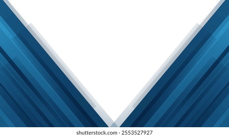Blue abstract background with white color. Abstract blue background with square shapes.Presentation Design for Corporate Business and Institution.