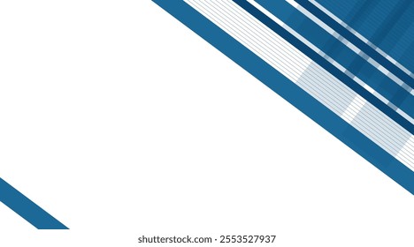 Blue abstract background with white color. Abstract blue background with square shapes.Presentation Design for Corporate Business and Institution.