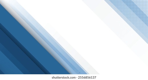 Blue abstract background with white color. Abstract blue background with square shapes. Modern Simple Blue Grey Abstract Background Presentation Design for Corporate Business and Institution.